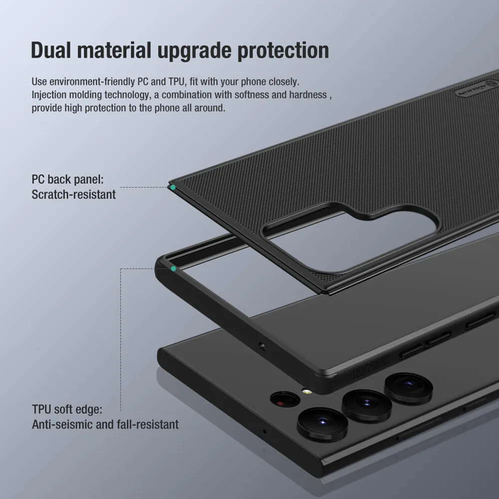 Futrola NILLKIN Super Frost za Samsung S918B Galaxy S23 Ultra crna