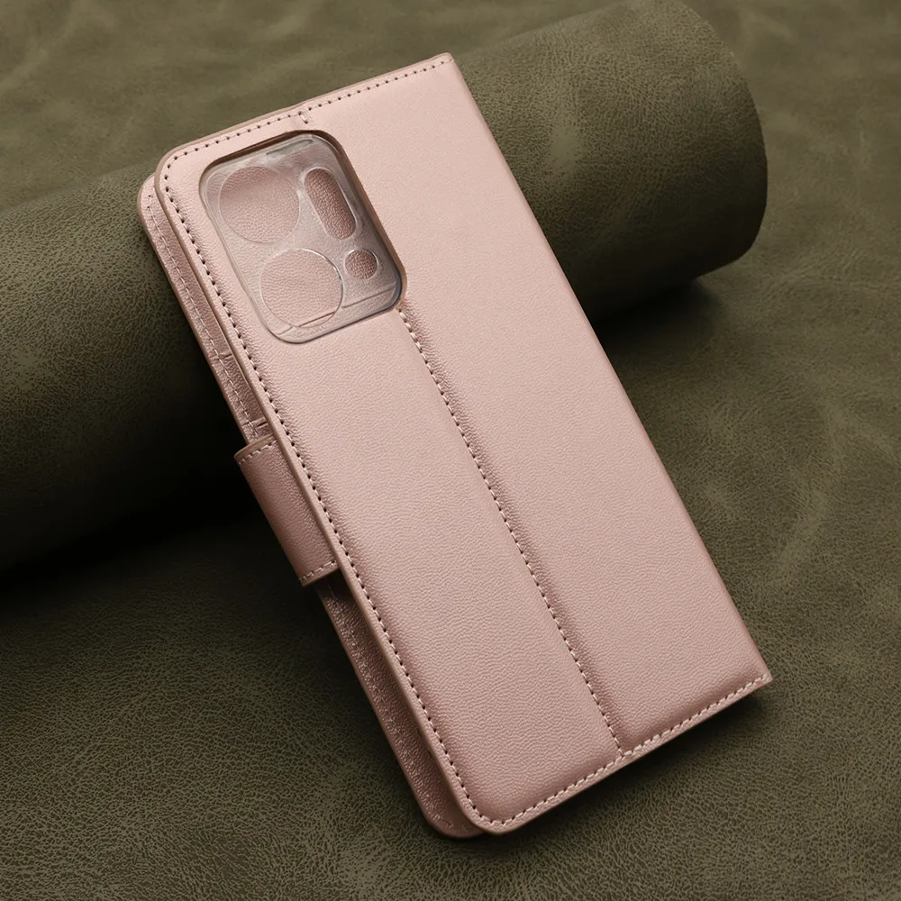 Futrola BI FOLD HANMAN II za Honor X7a svetlo roze