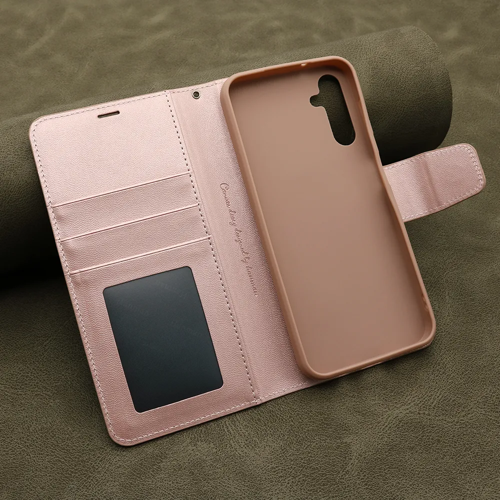 Futrola BI FOLD HANMAN II za Samsung A146B Galaxy A14 5G svetlo roze