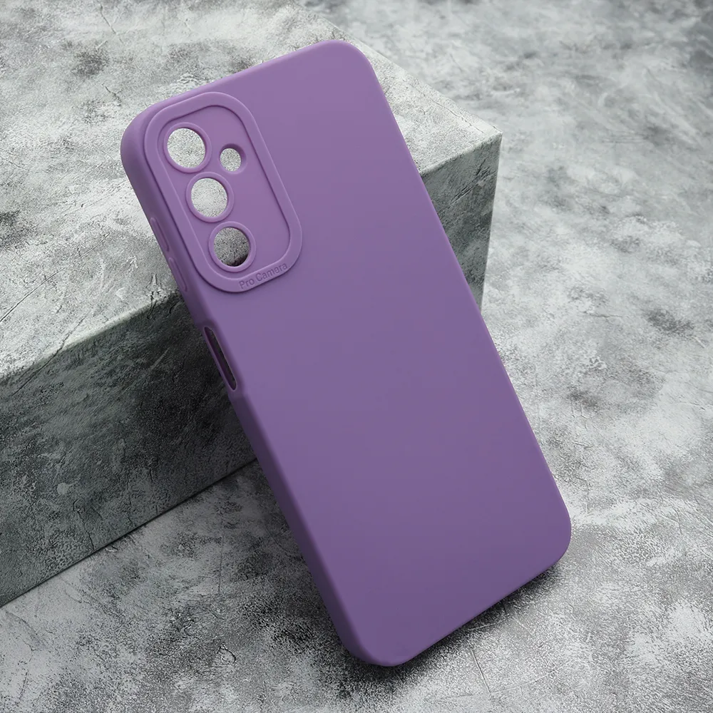 Futrola Silikon Pro Camera za Samsung Galaxy A14 4G ljubicasta