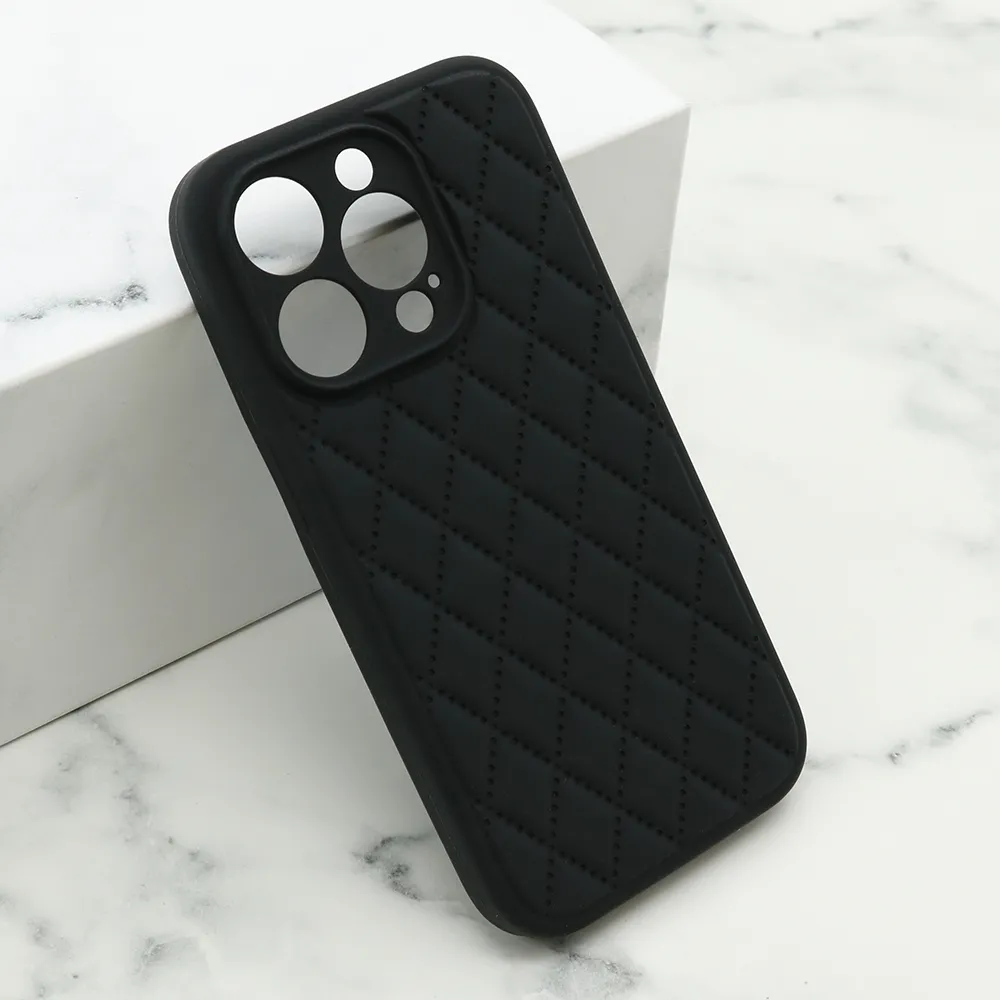 Futrola COLORFUL DIAMOND za iPhone 14 Pro (6.1) crna