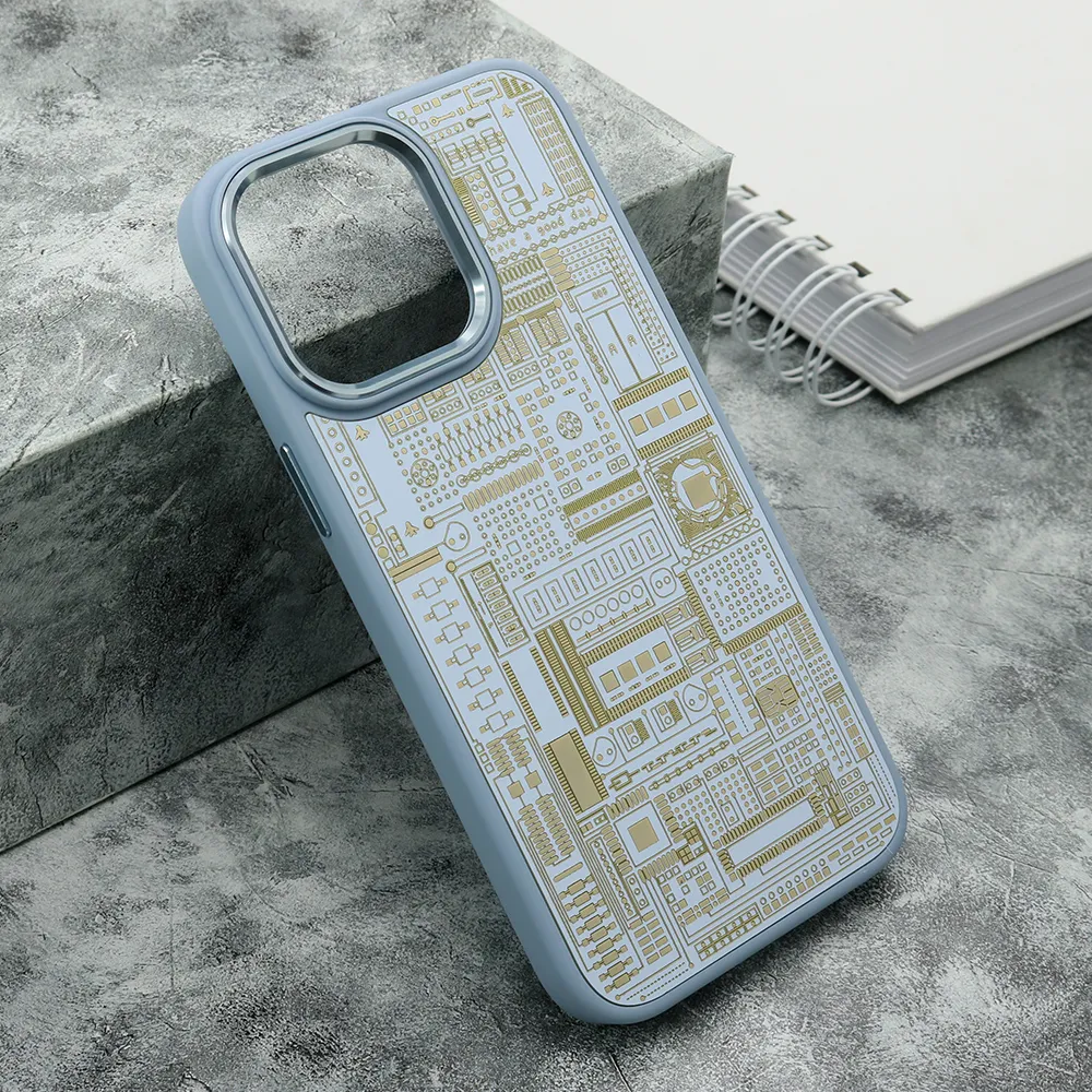 Futrola MACHINERY za iPhone 14 Pro Max (6.1) plava