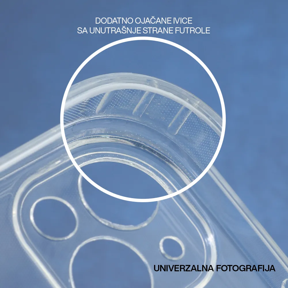 Futrola CLEAR FIT za iPhone 15 Pro (6.1) providna