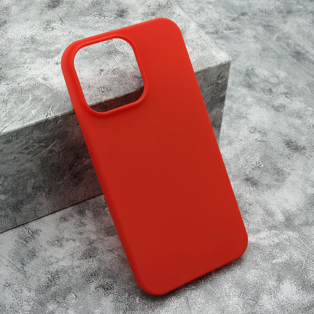 Futrola GENTLE COLOR za iPhone 15 Pro Max (6.7) crvena