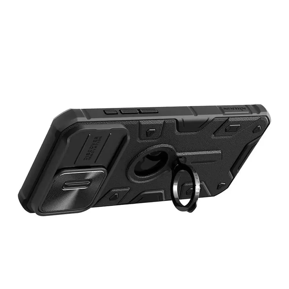 Futrola Nillkin Cam Shield Armor Pro za iPhone 15 Pro (6.1) crna