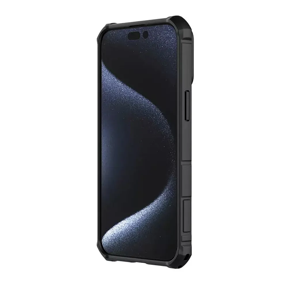 Futrola Nillkin Cam Shield Armor Pro za iPhone 15 Pro (6.1) crna