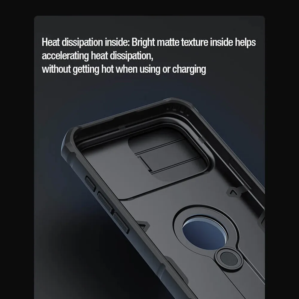Futrola Nillkin Cam Shield Armor Pro za iPhone 15 Pro Max (6.7) zelena
