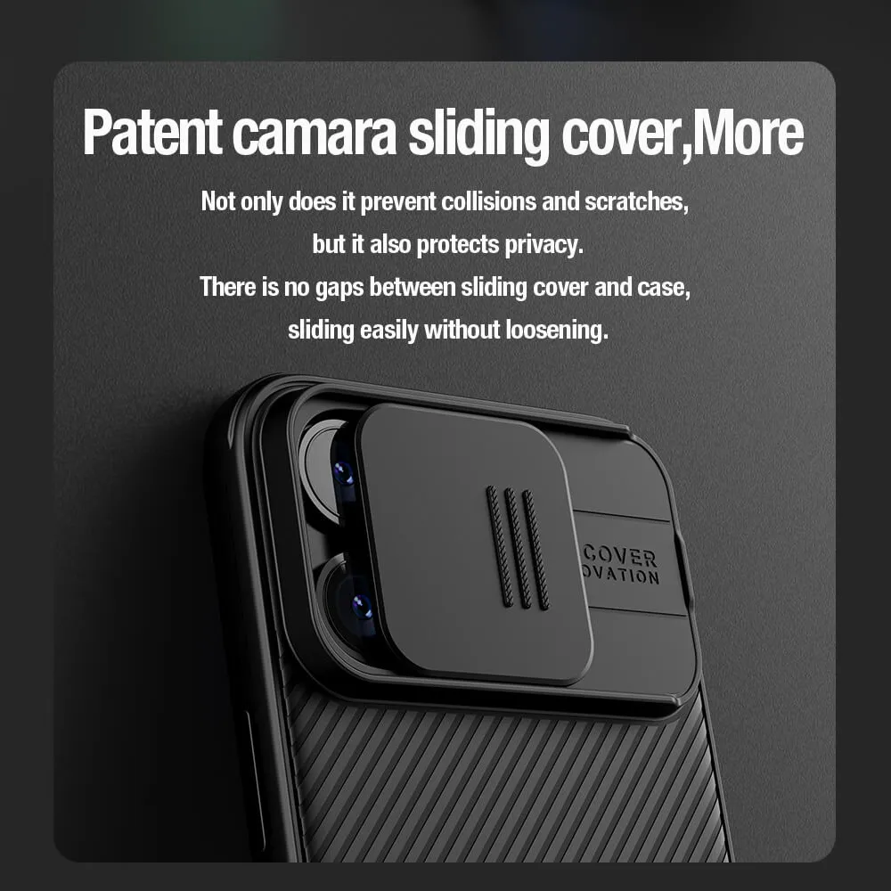 Futrola Nillkin Cam Shield Pro za iPhone 15 Pro (6.1) plava
