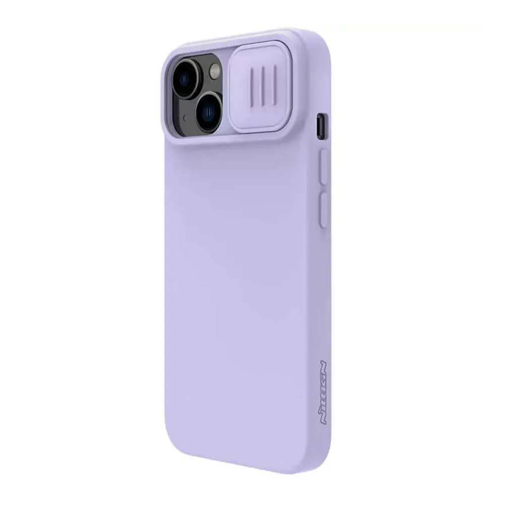 Futrola Nillkin Cam Shield Silky za iPhone 15 Plus (6.7) ljubicasta