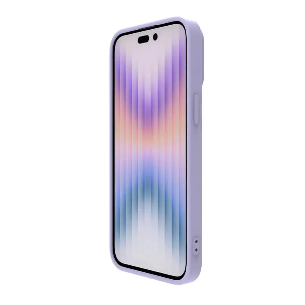 Futrola Nillkin Cam Shield Silky za iPhone 15 Pro (6.1) ljubicasta