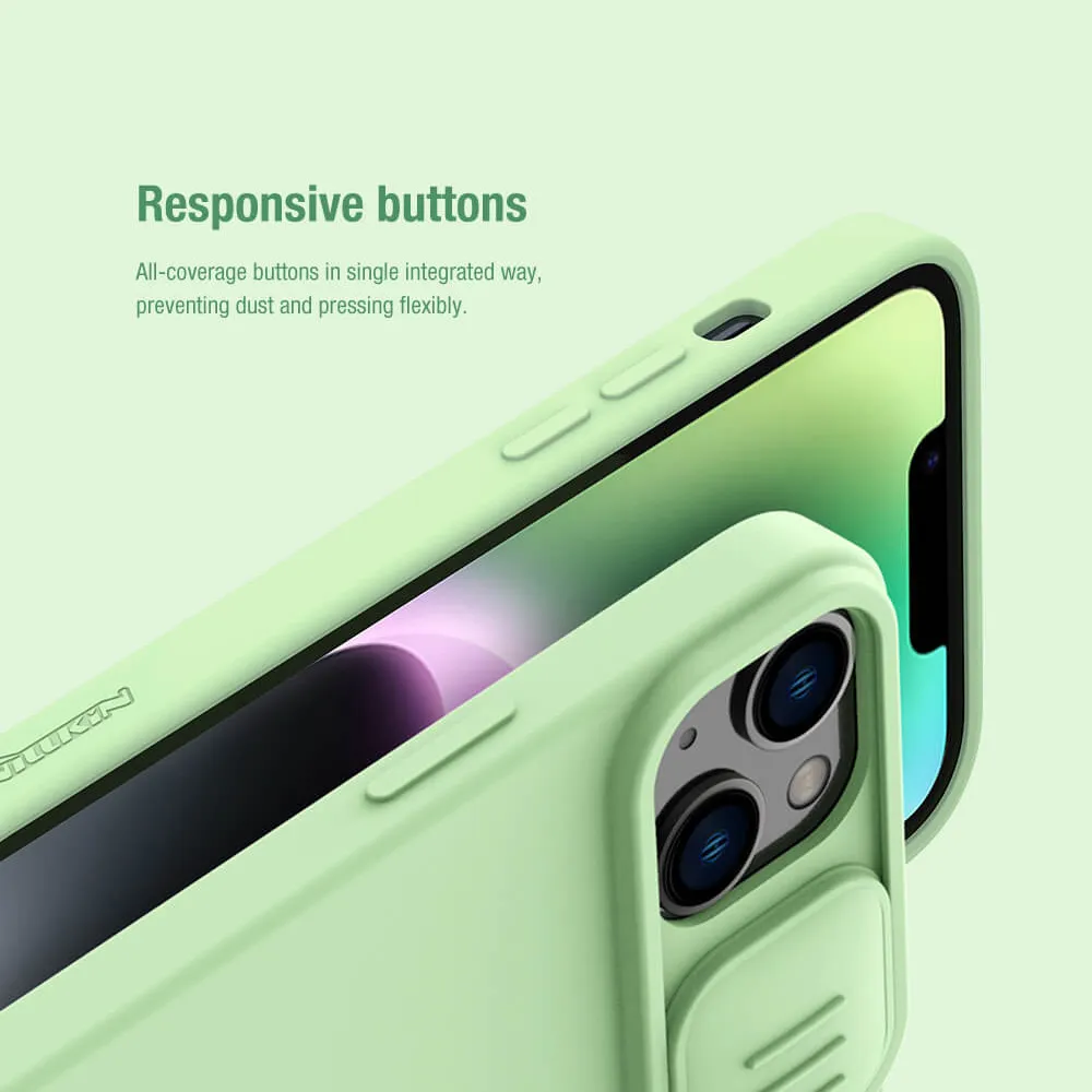 Futrola Nillkin Cam Shield Silky za iPhone 15 Pro (6.1) ljubicasta