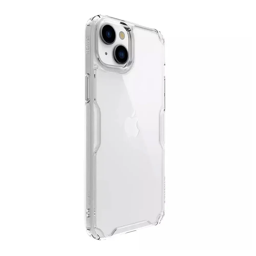 Futrola NILLKIN NATURE PRO za iPhone 15 Plus (6.7) bela