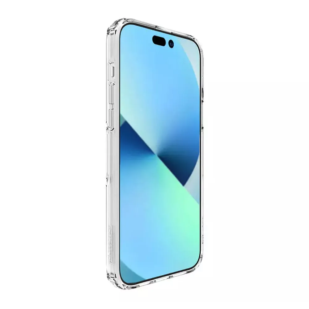 Futrola NILLKIN NATURE PRO za iPhone 15 Plus (6.7) bela