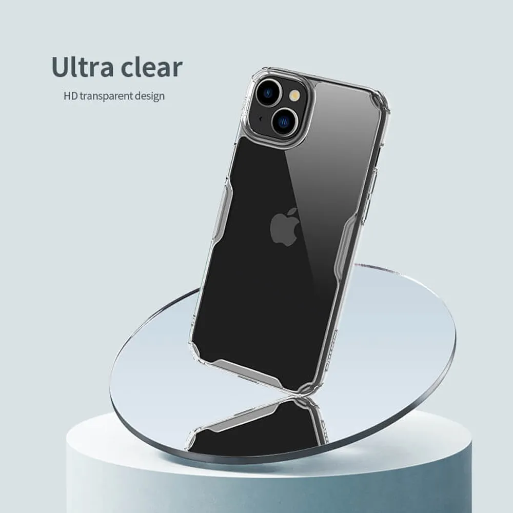 Futrola NILLKIN NATURE PRO za iPhone 15 Plus (6.7) bela
