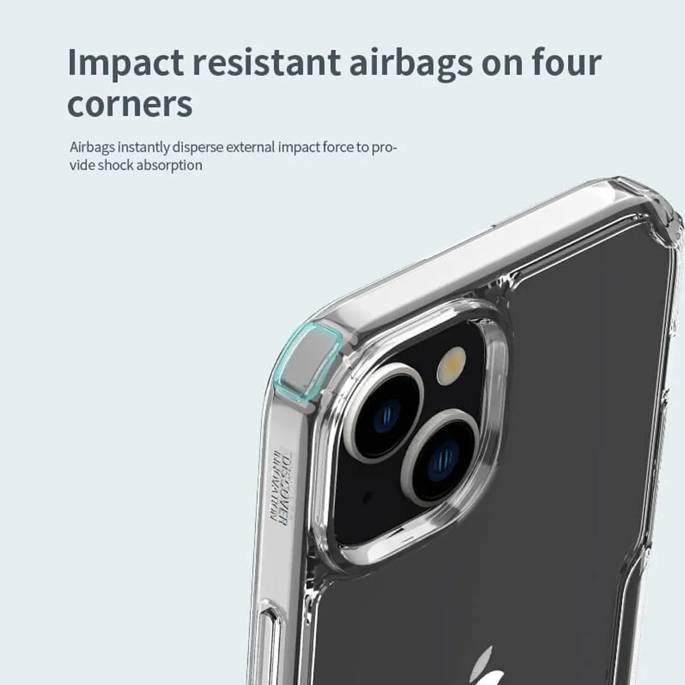 Futrola NILLKIN NATURE PRO za iPhone 15 Plus (6.7) plava