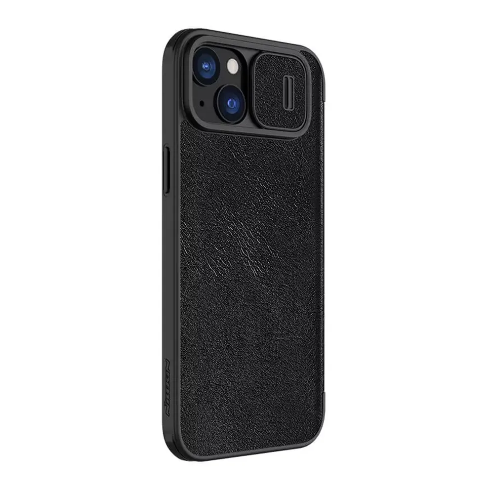 Futrola Nillkin Qin Pro za iPhone 15 (6.1) crna