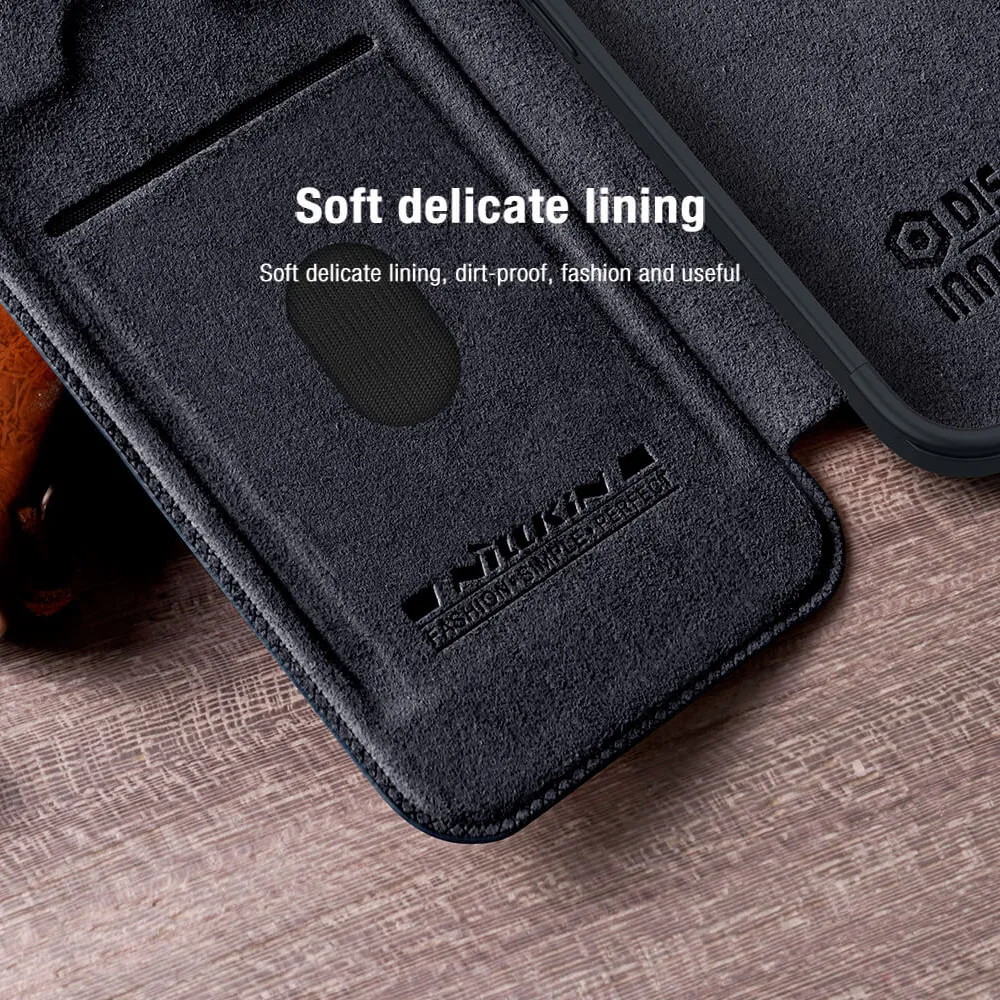 Futrola Nillkin Qin Pro za iPhone 15 Pro Max (6.7) crvena