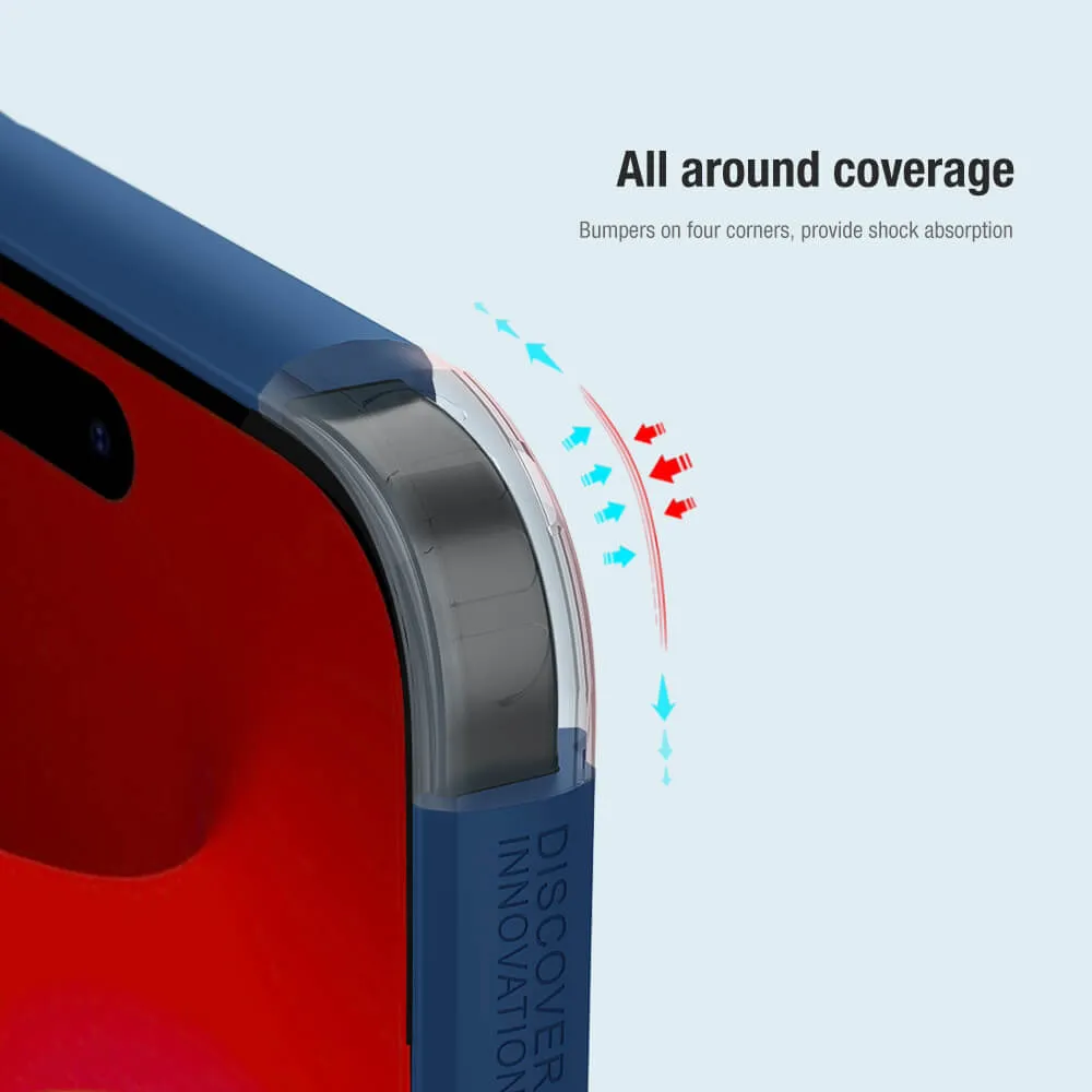 Futrola NILLKIN SUPER FROST PRO za iPhone 15 (6.1) plava