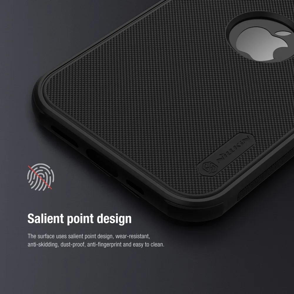 Futrola Nillkin Super Frost Pro za iPhone 15 Pro (6.1) plava (logo cut)