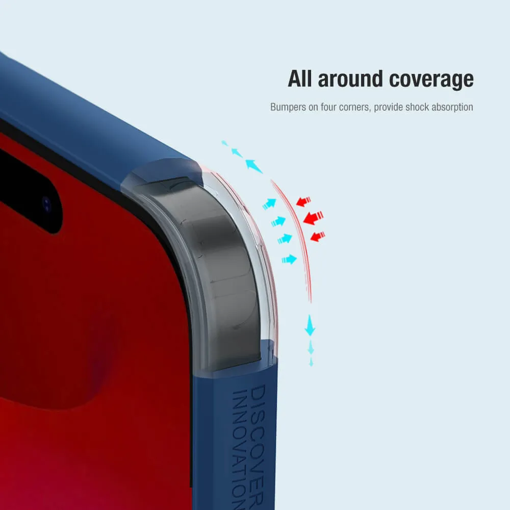 Futrola NILLKIN SUPER FROST PRO za iPhone 15 Pro Max (6.7) plava