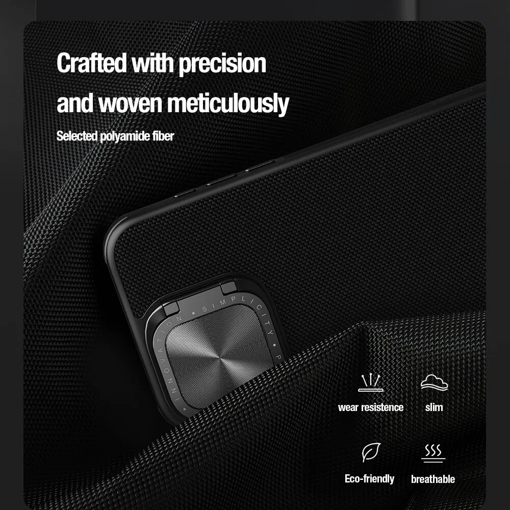 Futrola Nillkin Textured S za iPhone 15 Pro (6.1) crna