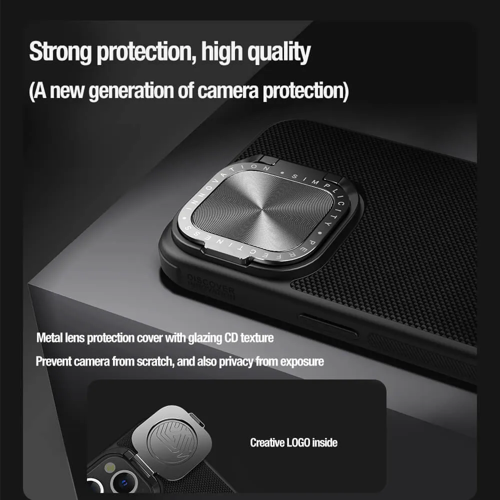 Futrola Nillkin Textured S za iPhone 15 Pro (6.1) crna