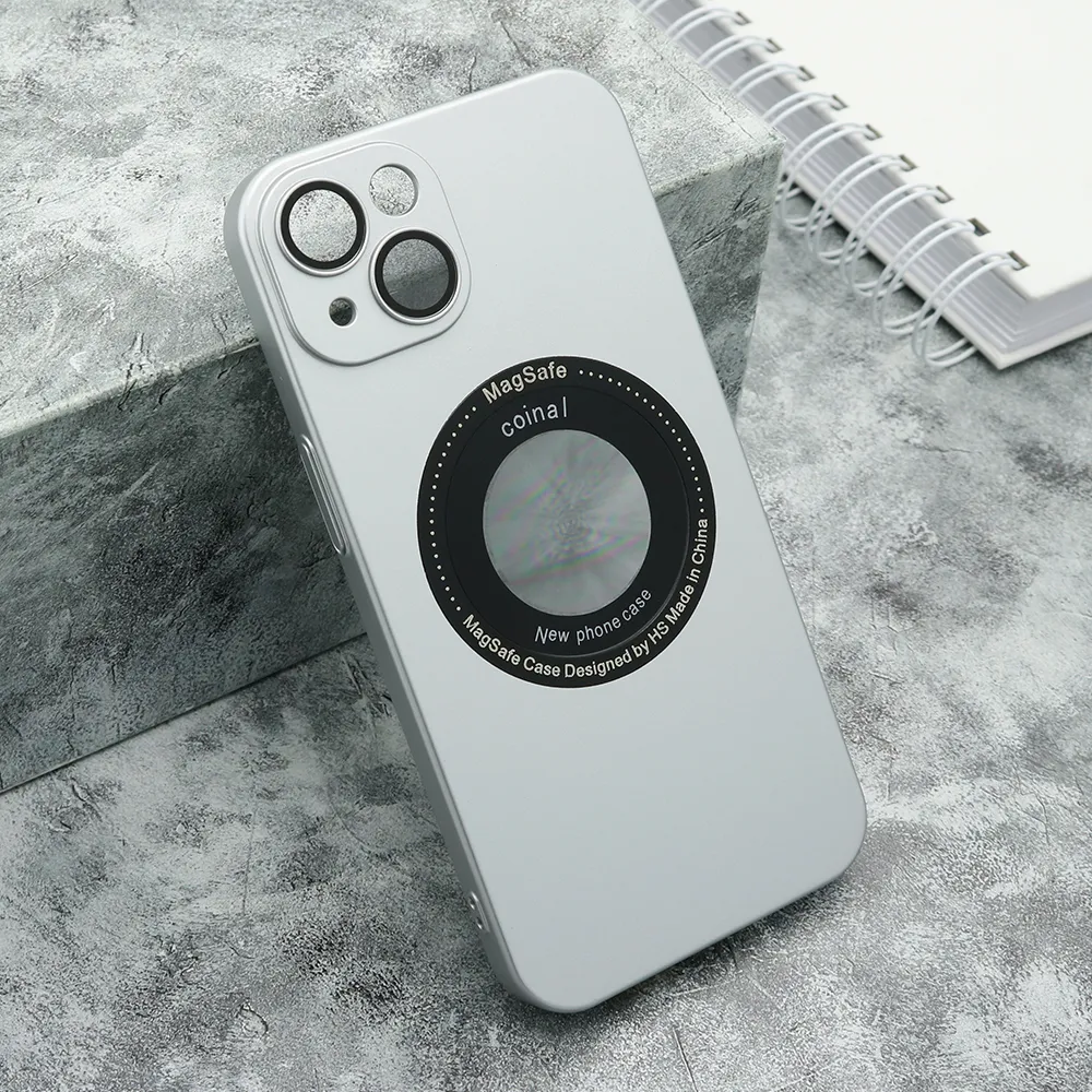 Futrola ELEGANT LOGO CUT za iPhone 13 (6.1) srebrna