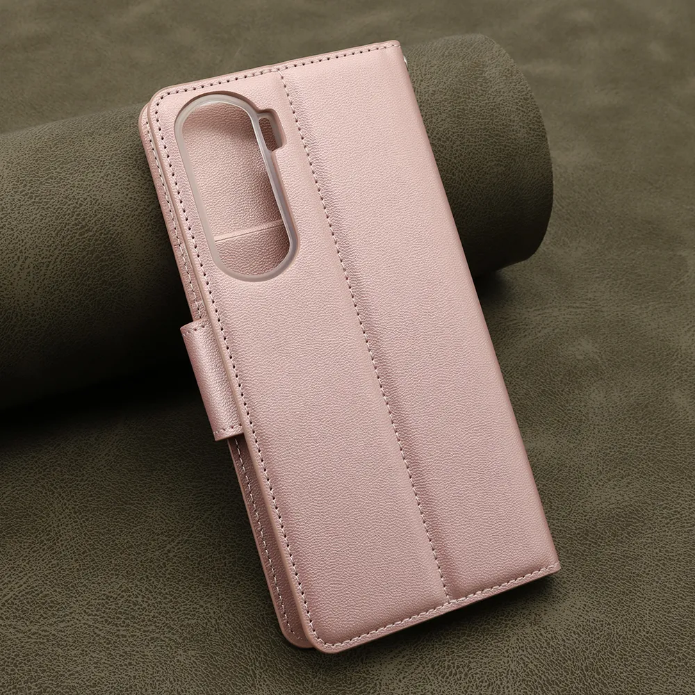 Futrola BI FOLD HANMAN II za Huawei Honor 90 lite svetlo roze