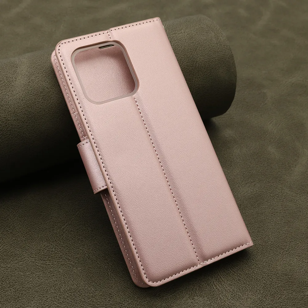 Futrola BI FOLD HANMAN II za Huawei Honor X6a svetlo roze