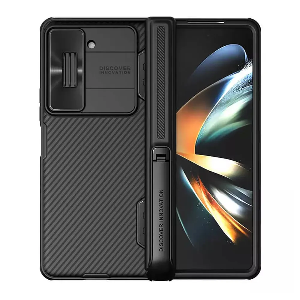 Futrola Nillkin CamShield Fold Case za Samsung F946B Galaxy Z Fold 5 5G crna