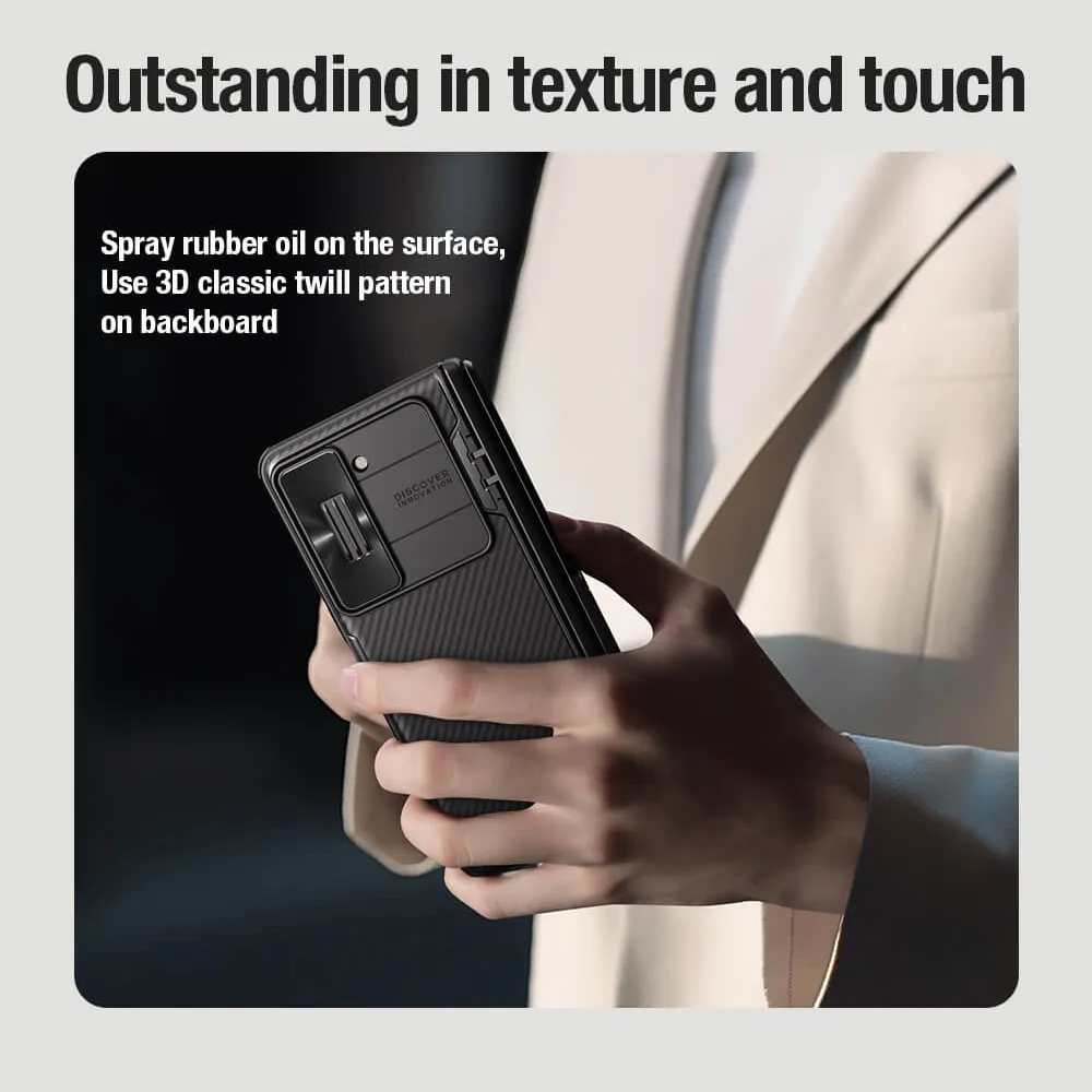 Futrola Nillkin CamShield Fold Case za Samsung F946B Galaxy Z Fold 5 5G teget