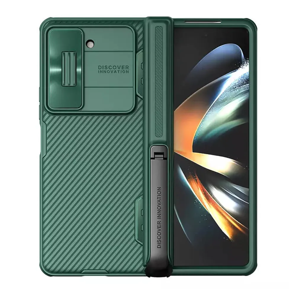 Futrola Nillkin CamShield Fold Case za Samsung F946B Galaxy Z Fold 5 5G zelena