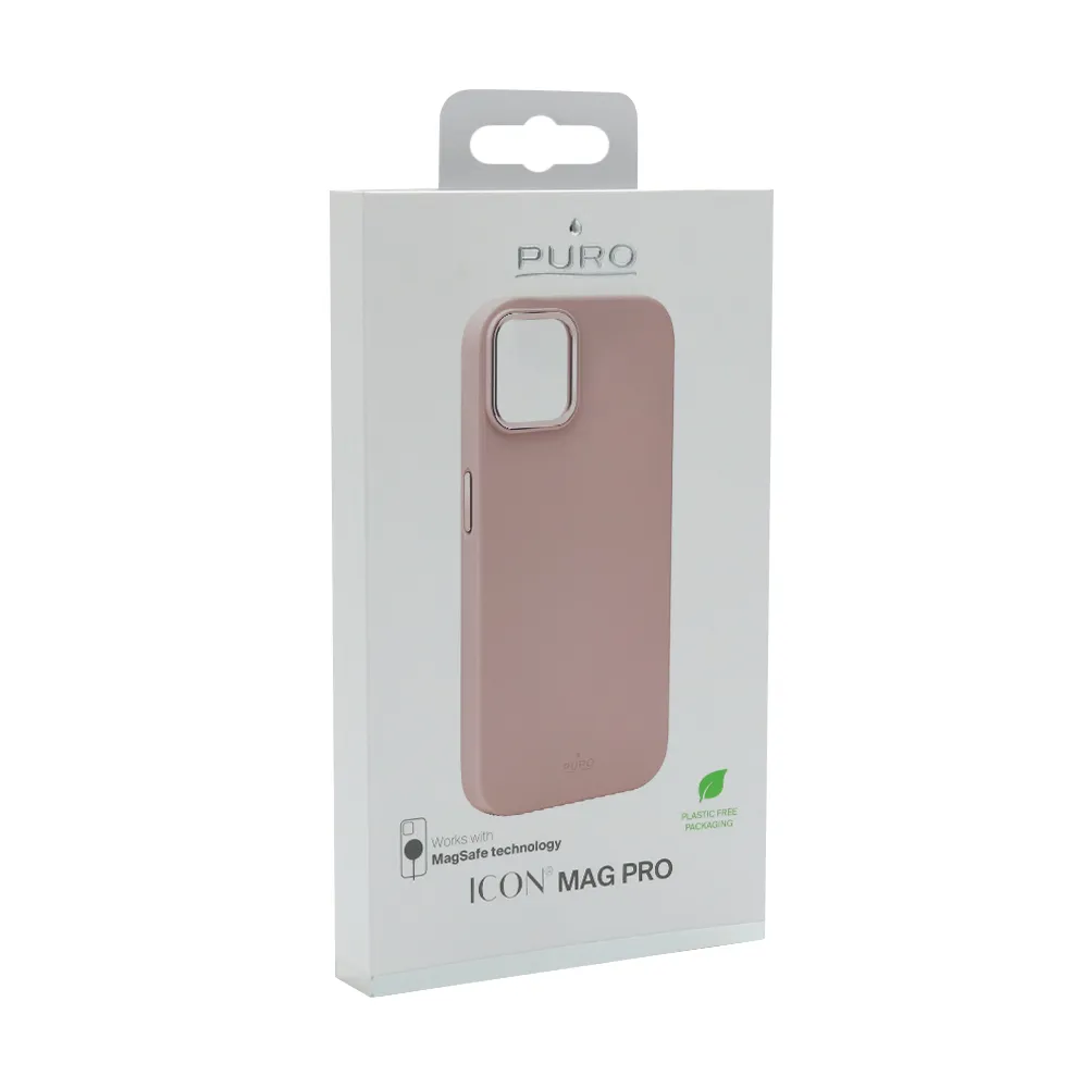 Futrola PURO ICON MAGSAFE za iPhone 15 Pro Max (6.7) roze