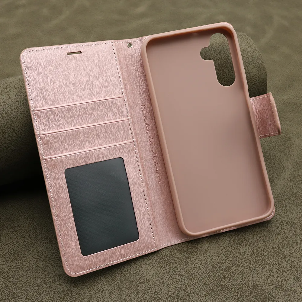 Futrola BI FOLD HANMAN II za Samsung A156B Galaxy A15 5G svetlo roze