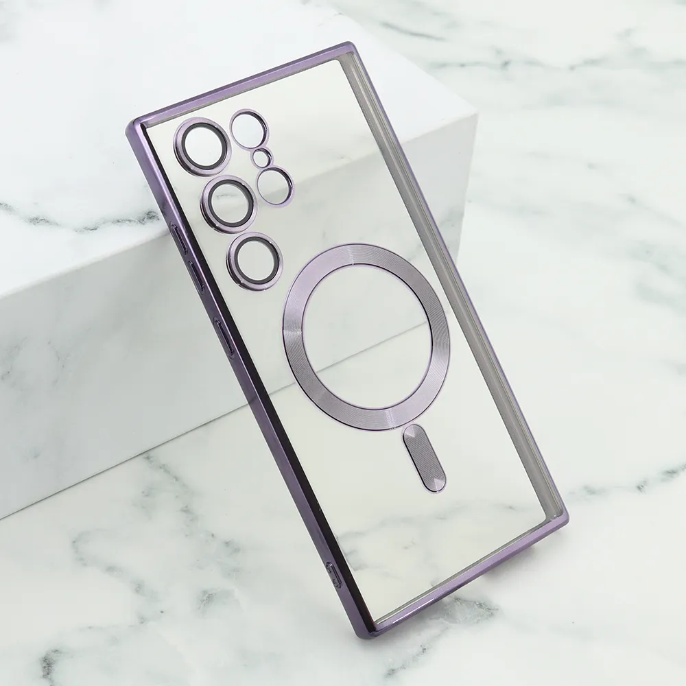 Futrola CAMERA PROTECT MagSafe za Samsung S928B Galaxy S24 Ultra 5G ljubicasta