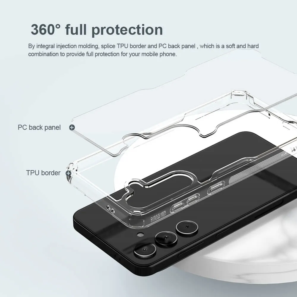 Futrola NILLKIN Nature za Samsung S926B Galaxy S24 Plus 5G bela