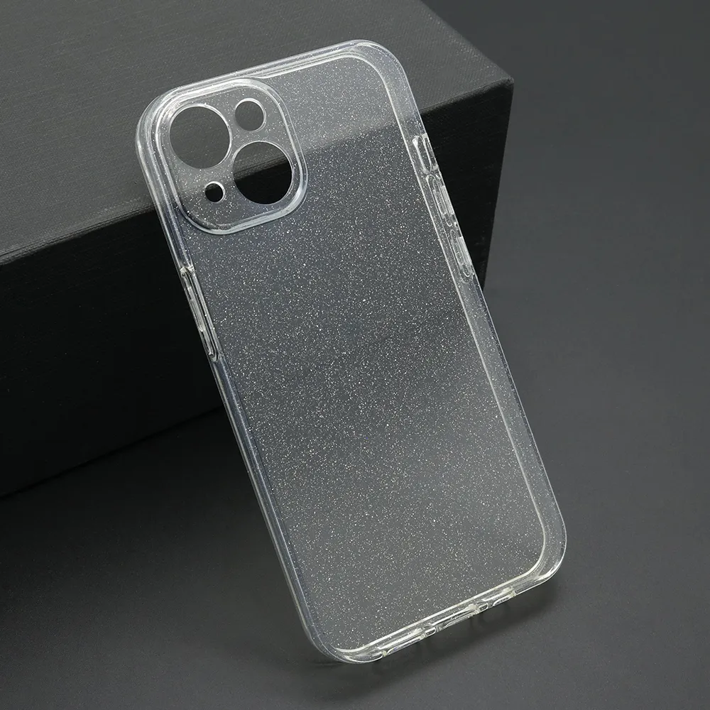 Futrola SPARKLING za iPhone 14 (6.1) providna