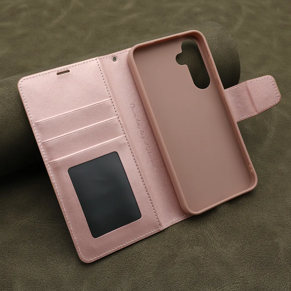 Futrola BI FOLD HANMAN II za Samsung A356B Galaxy A35 5G svetlo roze