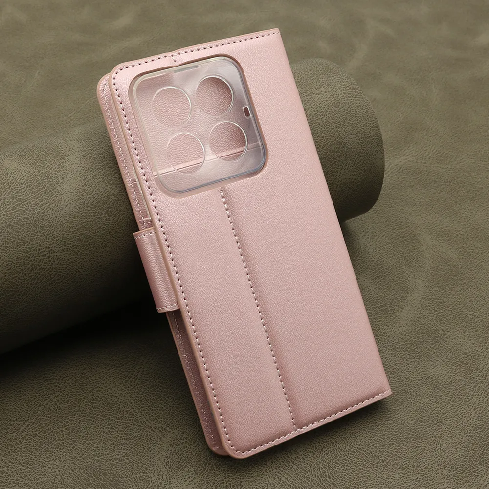 Futrola BI FOLD HANMAN II za Xiaomi 14 Pro svetlo roze