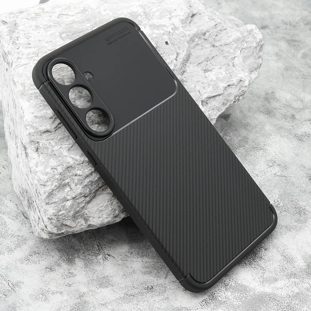 Futrola Carbon za Samsung A556B Galaxy A55 5G crna