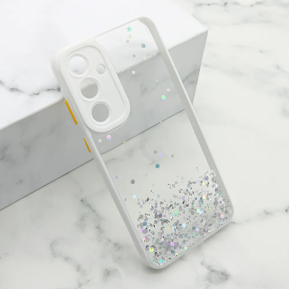 Futrola Fiesta za Samsung A556B Galaxy A55 5G bela