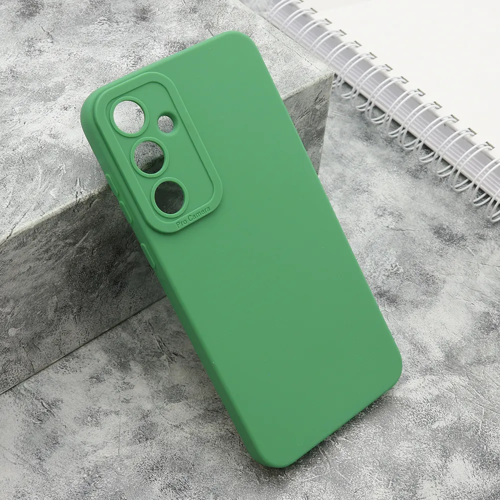 Futrola Silikon Pro Camera za Samsung A556B Galaxy A55 5G tamno zelena