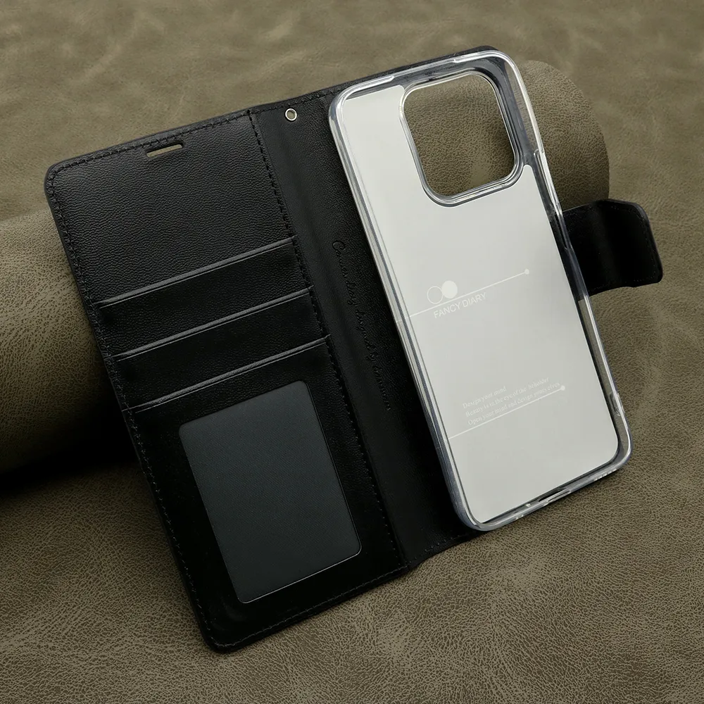Futrola BI FOLD HANMAN II za Honor X8b crna