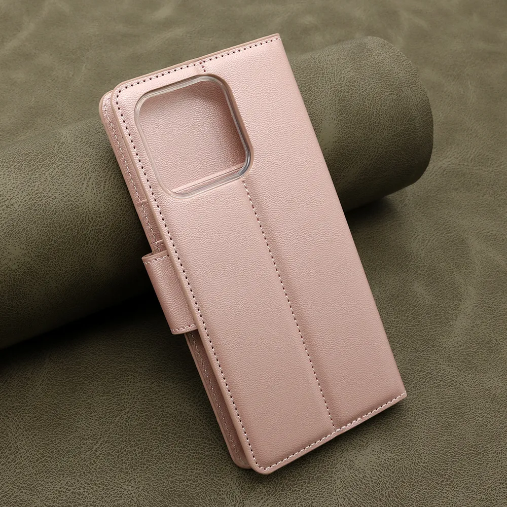 Futrola BI FOLD HANMAN II za Honor X8b svetlo roze