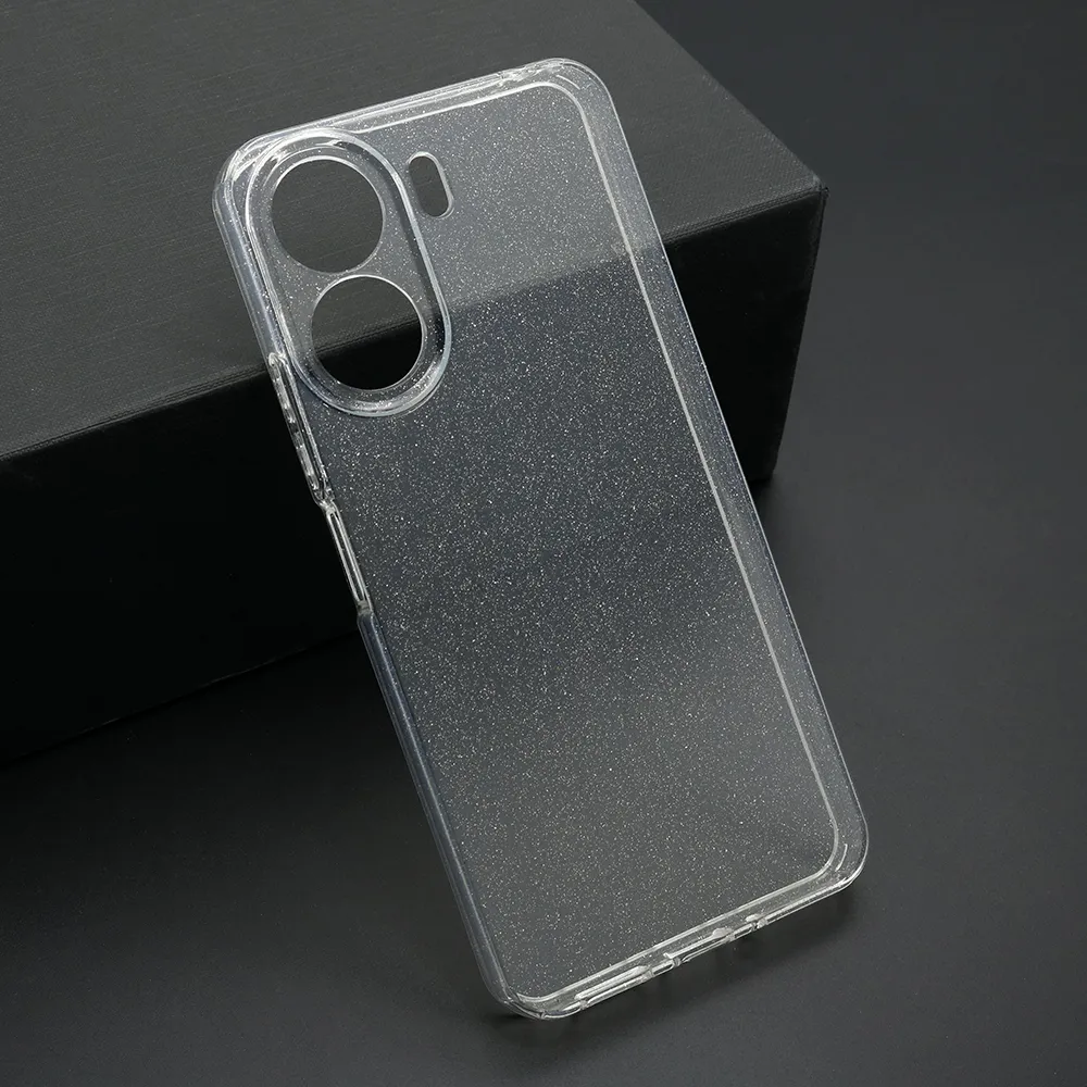 Futrola SPARKLING za Xiaomi Redmi 13C/Poco C65 pro providna