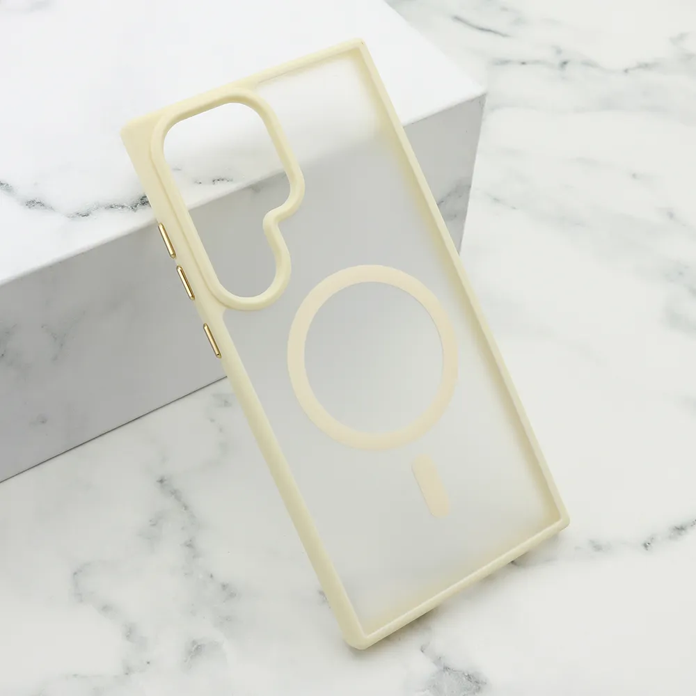 Futrola SILKY MAGSAFE za Samsung S928B Galaxy S24 Ultra 5G zuta