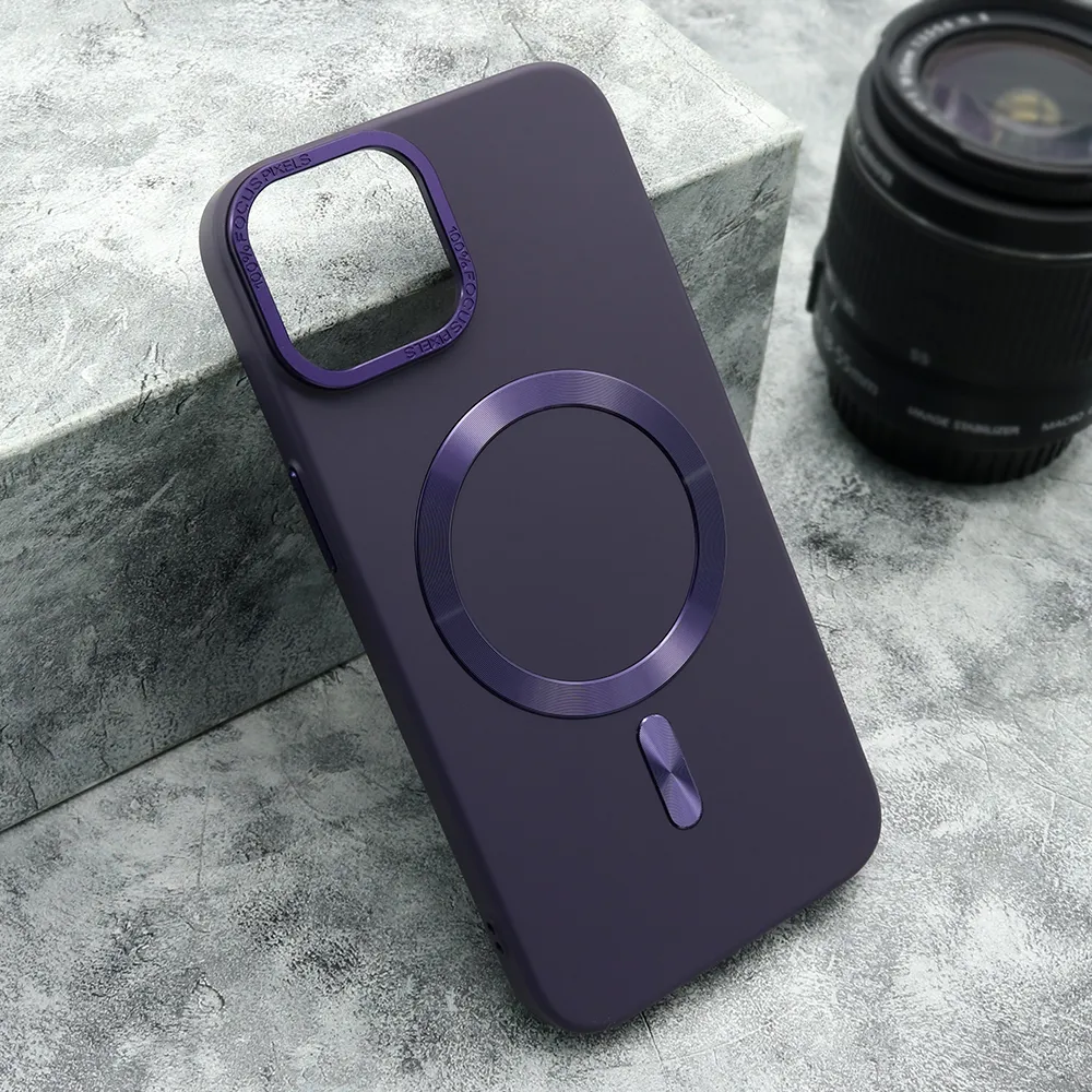 Futrola TRUE COLOR MAGSAFE za iPhone 14 (6.1) ljubicasta