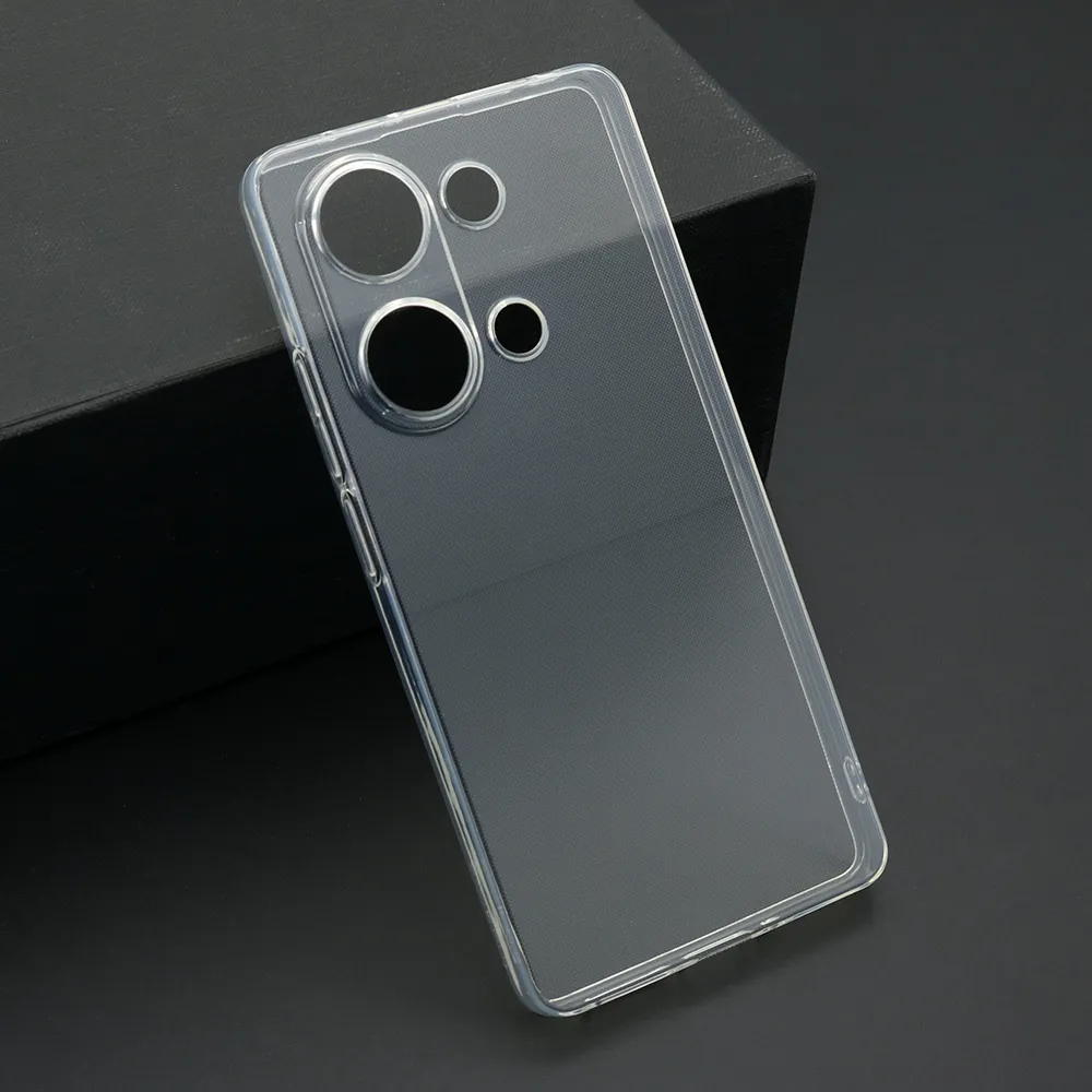 Futrola ULTRA TANKI PROTECT silikon za Xiaomi Redmi Note 13 Pro 4G providna (bela)