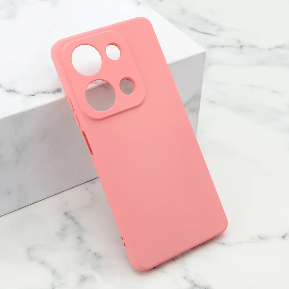 Futrola Soft Silicone za Xiaomi Redmi Note 13 Pro 4G roze