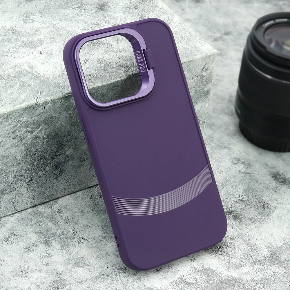 Futrola CAMERA HOLDER za iPhone 14 Pro (6.1) ljubicasta